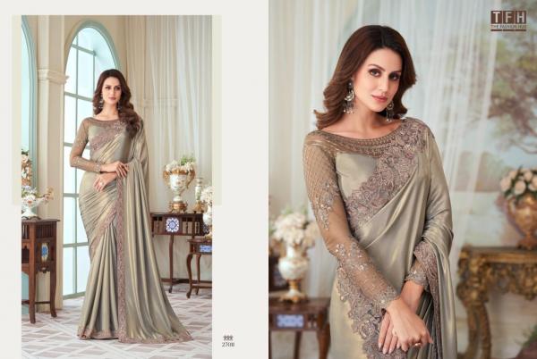 Tfh Silver Screen 17th Edition Designer Saree Collection